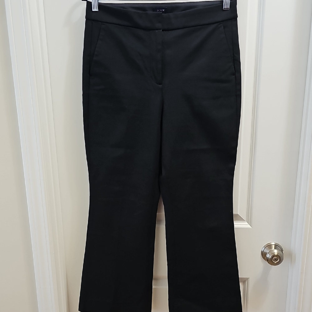 J. Crew Black Flare Pants
